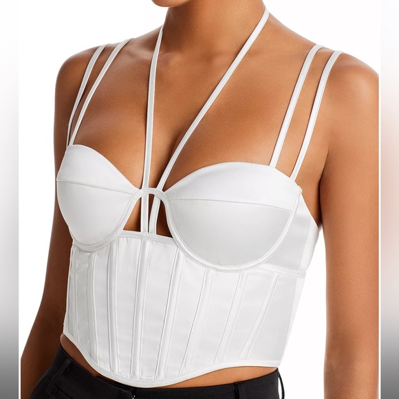 Stunning White Corset Top - Picture 1 of 6
